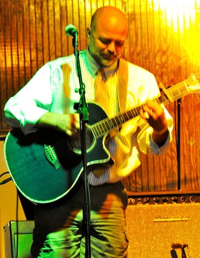 Newport-News blues artist Tim Morgan performs Saturday night at the Cape Charles Coffee House in an ESO Live! on-the-road production.