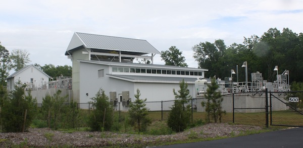 New Town sewage treatment plant cost about $19 million, with $14 million paid by government grants. (Wave photo)