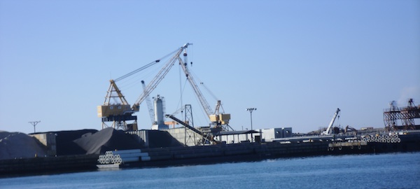 Town's largest potential water/sewer user, Bayshore Concrete Products, has never hooked up. (Wave photo)