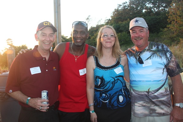 Eddie Spencer, Lionel Bailey, Lisa Merritt and Chris Merritt