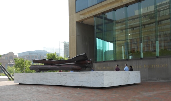 9-11 Memorial at Baltimore World Trade Center (Photo: Don Woods)