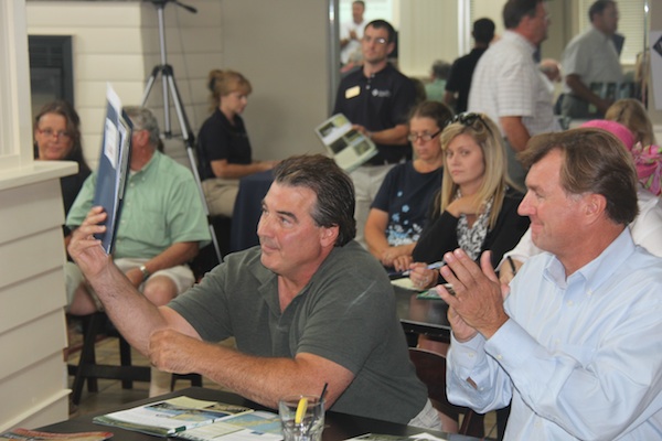 Aqua Restaurant owner Robert Occhifinto makes another winning bid. (Wave photo)