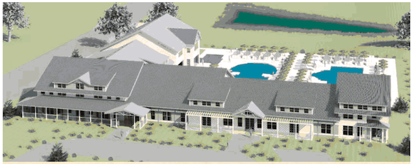 The members-only Bay Creek Beach Club and Fitness Center is planned to open in December.
