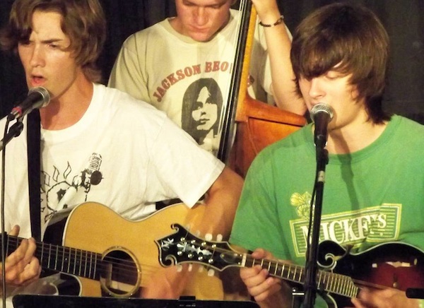 Josh Luckenbach, Philip Simpson (foreground)