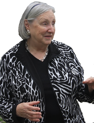Author Pat Parsons has nearly finished her book about growing up in Cape Charles (Wave photo)