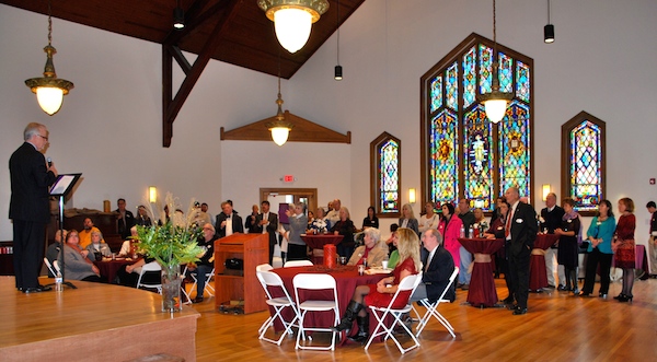 Heyward Hall, with magnificently restored windows, is dedicated November 15. (Photo: Tammy Holloway)