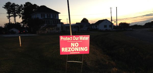 "NO REZONING" signs are popping up like mushrooms around Northampton County. (Wave photo)