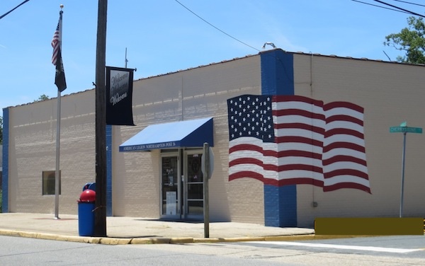 American Legion Post 56 Meeting Hall was repurposed from a Cheriton grocery store. (Photo: Wendy Martin)