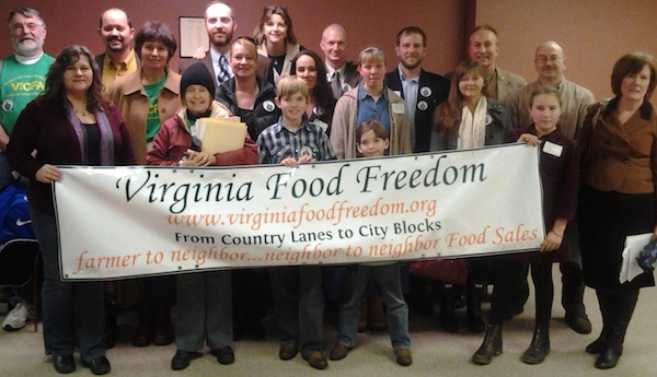 Virginia Food Freedom lost big in Richmond -- but they'll be back to lobby again next year.