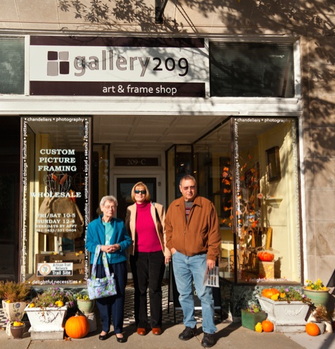 Before the family left town, Geraldine and her children went to 209 Mason Avenue and checked out where the RCP business was located (in what is now Gallery 209).
