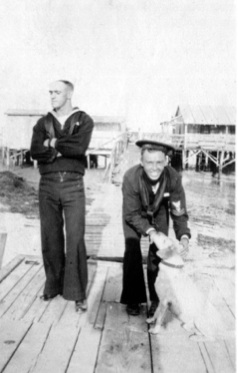 During WW I, Navy sailors who were stationed on Sandy Island would come to town to meet town girls. Some sailors married local girls.